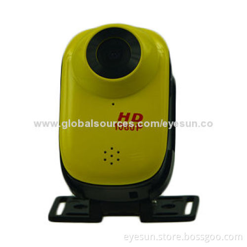 Really Full HD 1,080P Action Sports Camera with Liquid Crystal Display and Wide Angle LensNew